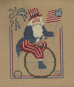 Patriotic Santa #3